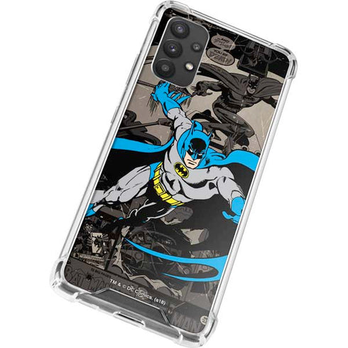 DC Comics Batman Classic Art Galaxy A32 5G Clear Case