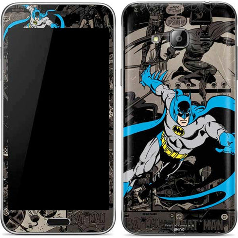 DC Comics Batman Classic Art Galaxy J3 Skin