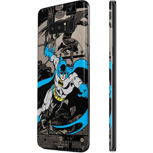 DC Comics Batman Classic Art Galaxy Note 8 Skin