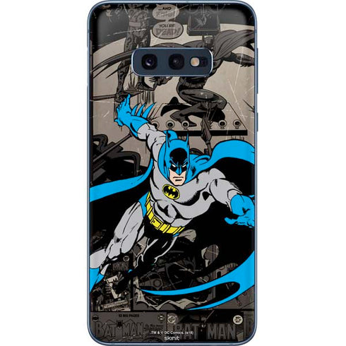 DC Comics Batman Classic Art Galaxy S10e Skin