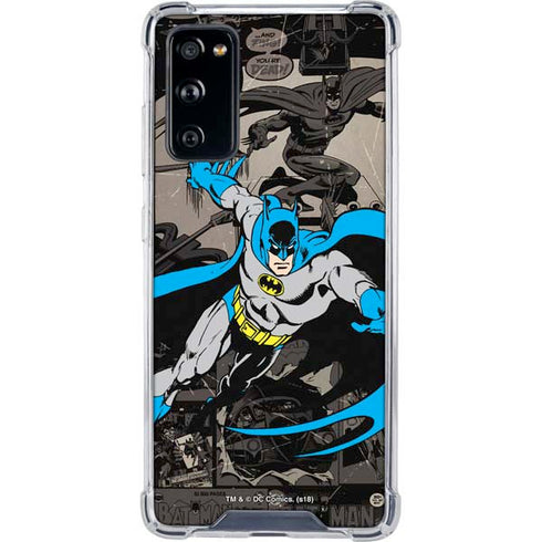 DC Comics Batman Classic Art Galaxy S20 FE Clear Case