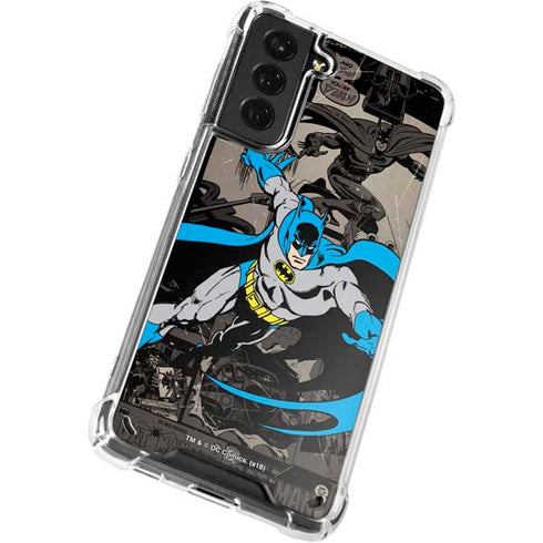 DC Comics Batman Classic Art Galaxy S21 Plus 5G Clear Case