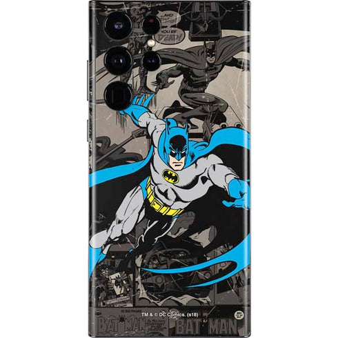 DC Comics Batman Classic Art Galaxy S22 Ultra Skin