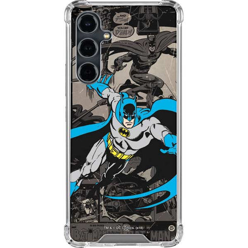 DC Comics Batman Classic Art Galaxy S23 FE Clear Case