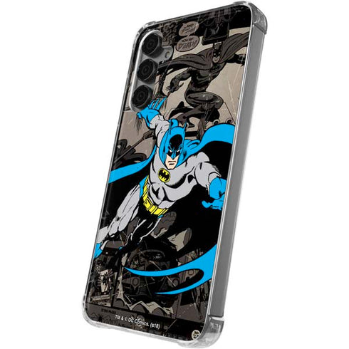 DC Comics Batman Classic Art Galaxy S24 Plus Clear Case