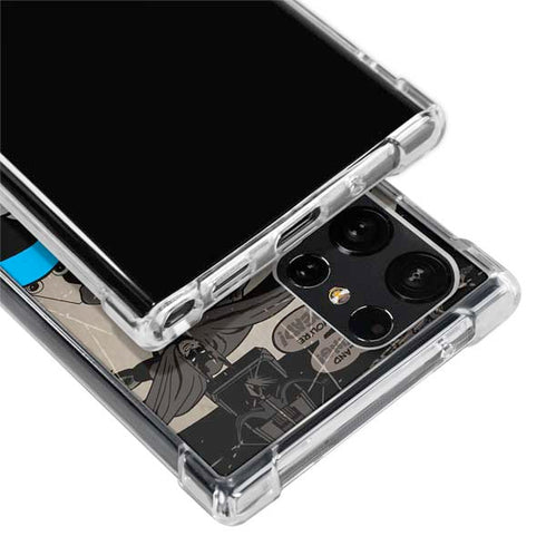 DC Comics Batman Classic Art Galaxy S24 Ultra Clear Case