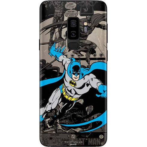 DC Comics Batman Classic Art Galaxy S9 Plus Skin