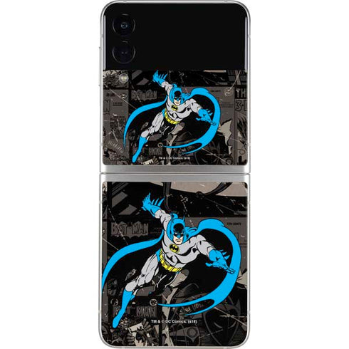 DC Comics Batman Classic Art Galaxy Z Flip3 5G Skin