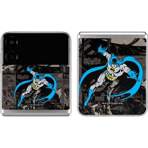 DC Comics Batman Classic Art Galaxy Z Flip4 5G Skin