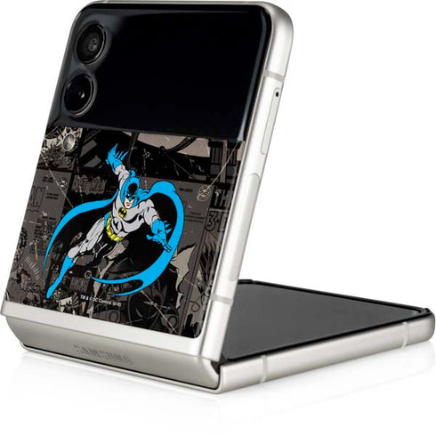 DC Comics Batman Classic Art Galaxy Z Flip4 5G Skin