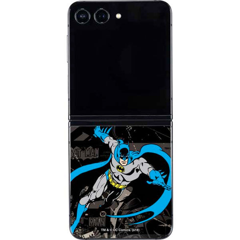 DC Comics Batman Classic Art Galaxy Z Flip5 5G Skin