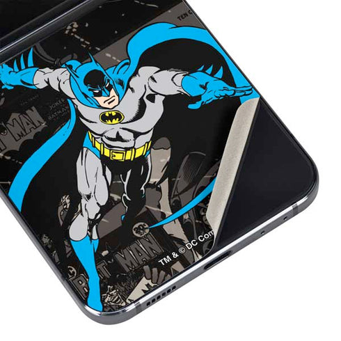 DC Comics Batman Classic Art Galaxy Z Flip5 5G Skin