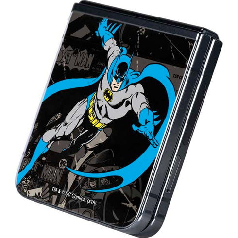 DC Comics Batman Classic Art Galaxy Z Flip5 5G Skin