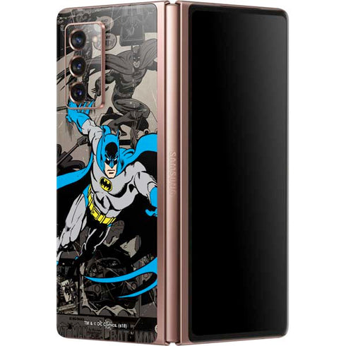 DC Comics Batman Classic Art Galaxy Z Fold2 5G Skin