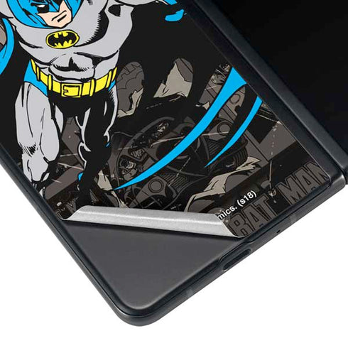 DC Comics Batman Classic Art Galaxy Z Fold4 5G Skin