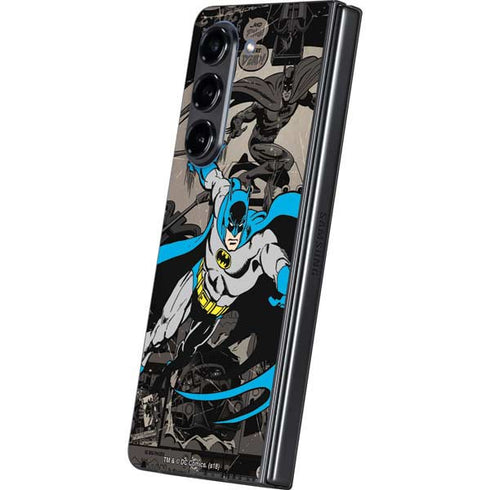 DC Comics Batman Classic Art Galaxy Z Fold5 5G Skin