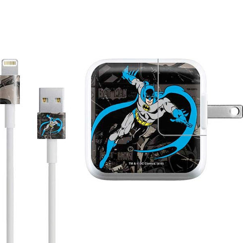 DC Comics Batman Classic Art iPad Charger (10W USB) Skin