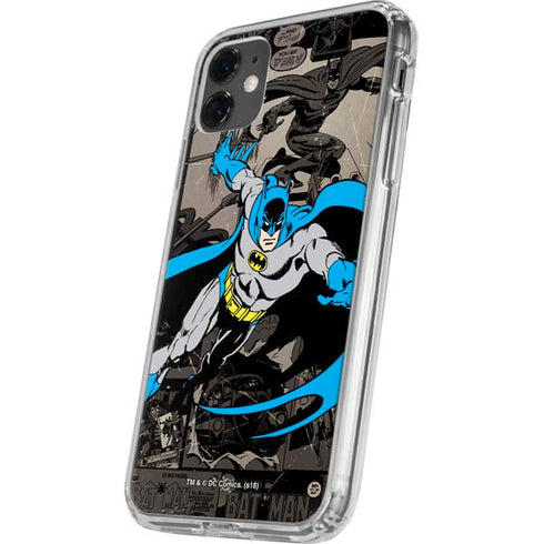 DC Comics Batman Classic Art iPhone 11 Clear Case