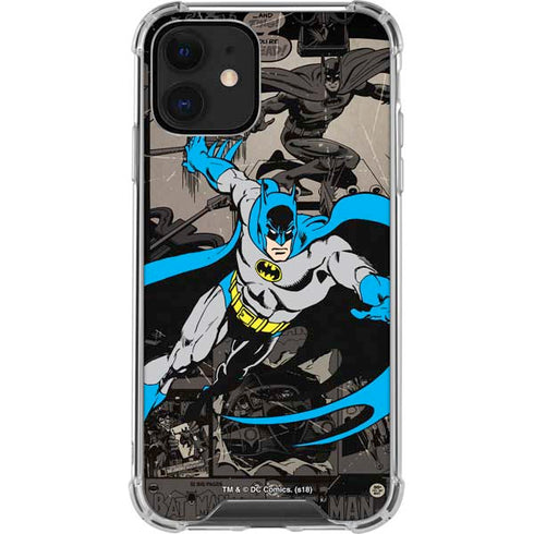 DC Comics Batman Classic Art iPhone 12 Clear Case