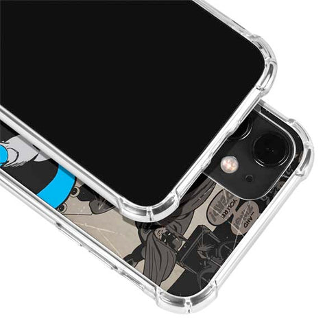 DC Comics Batman Classic Art iPhone 12 Clear Case