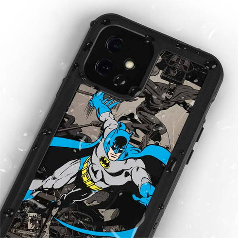 DC Comics Batman Classic Art iPhone 12 Mini Waterproof Case