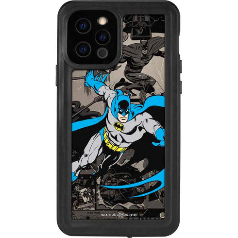 DC Comics Batman Classic Art iPhone 12 Pro Waterproof Case