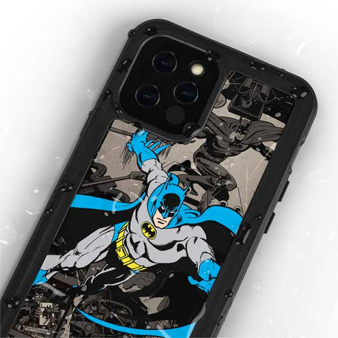 DC Comics Batman Classic Art iPhone 12 Pro Waterproof Case