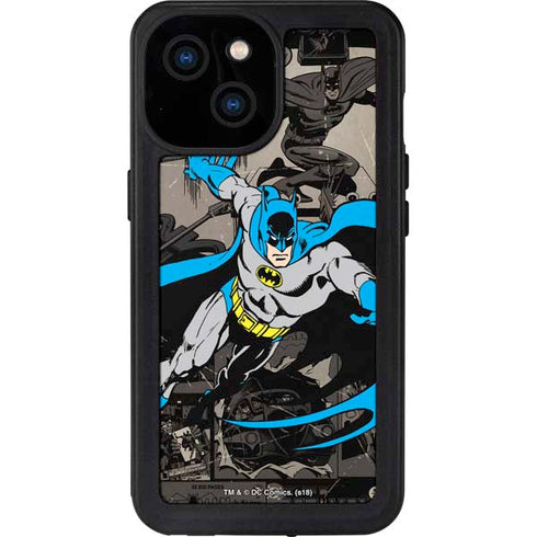 DC Comics Batman Classic Art iPhone 13 Mini Waterproof Case