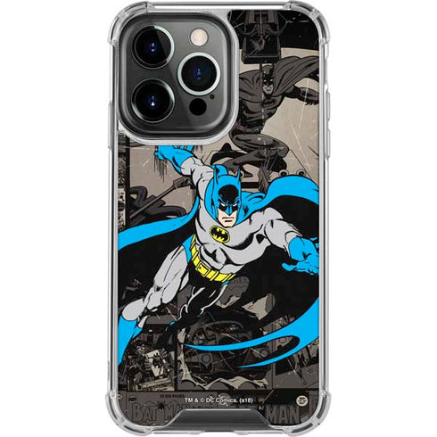 DC Comics Batman Classic Art iPhone 13 Pro Clear Case
