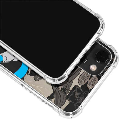 DC Comics Batman Classic Art iPhone 14 Plus Clear Case