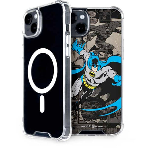 DC Comics Batman Classic Art iPhone 15 Plus MagSafe Case