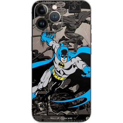 DC Comics Batman Classic Art iPhone 14 Pro Max Skin