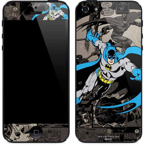 DC Comics Batman Classic Art iPhone 5/5s/5SE Skin