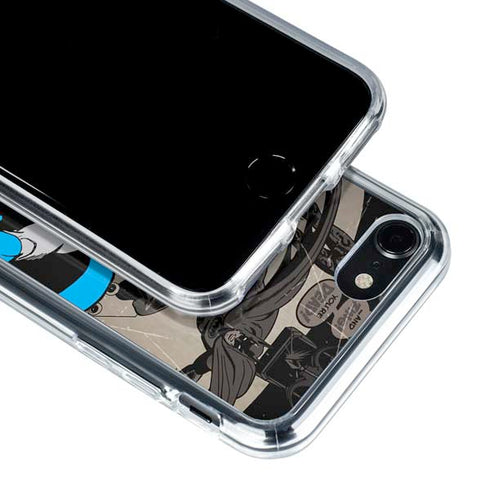 DC Comics Batman Classic Art iPhone SE (2nd & 3rd Gen) Clear Case