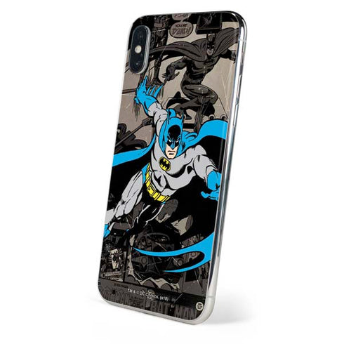 DC Comics Batman Classic Art iPhone X Skin
