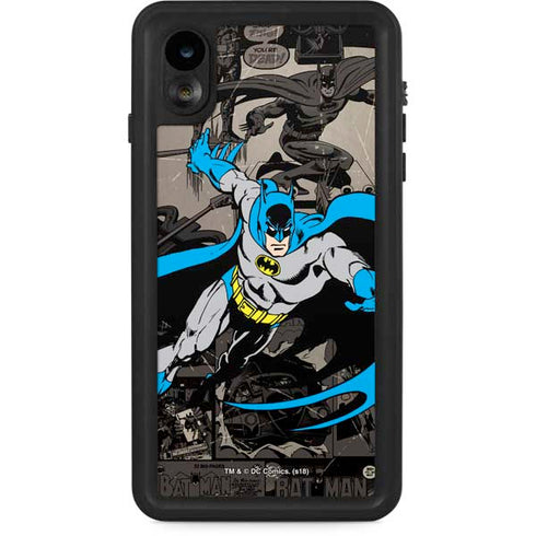 DC Comics Batman Classic Art iPhone XR Waterproof Case