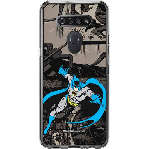 DC Comics Batman Classic Art LG K51/Q51 Clear Case
