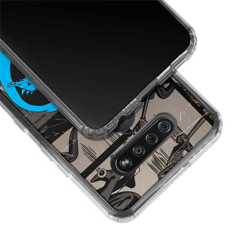 DC Comics Batman Classic Art LG K51/Q51 Clear Case