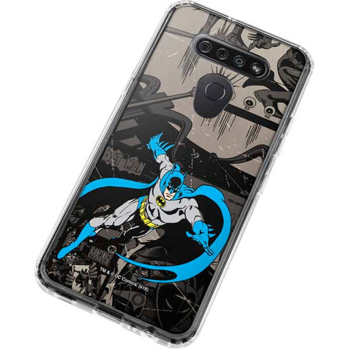 DC Comics Batman Classic Art LG K51/Q51 Clear Case