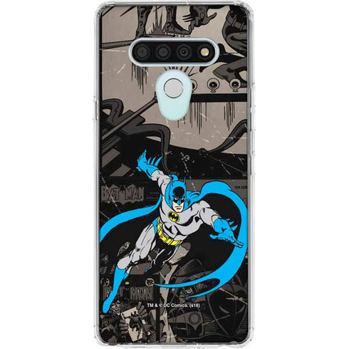 DC Comics Batman Classic Art LG Stylo 6 Clear Case