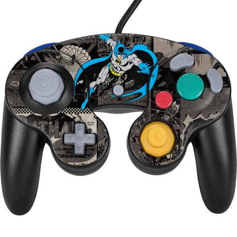DC Comics Batman Classic Art Nintendo GameCube Controller Skin
