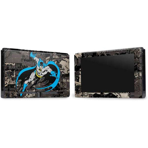 DC Comics Batman Classic Art Nintendo Switch Bundle Skin