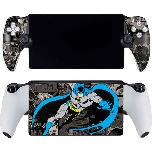 DC Comics Batman Classic Art PlayStation Portal Remote Player Skin