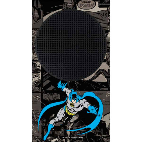 DC Comics Batman Classic Art Xbox Series S Console Skin