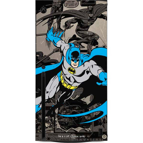 DC Comics Batman Classic Art Xbox Series X Console Skin
