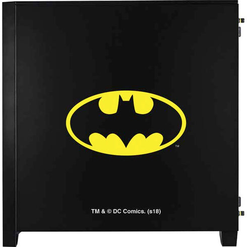 DC Comics Batman Movie 1989 Logo Corsair 4000D Tempered Glass Mid-Tower ATX Case Skin
