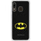 DC Comics Batman Movie 1989 Logo Galaxy A20 Clear Case
