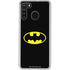 DC Comics Batman Movie 1989 Logo Galaxy A21 Clear Case