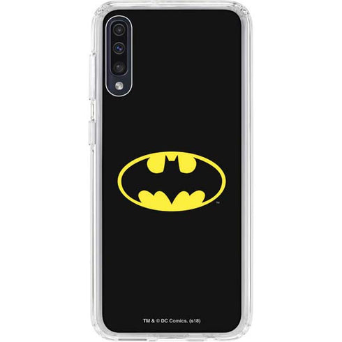 DC Comics Batman Movie 1989 Logo Galaxy A50 Clear Case