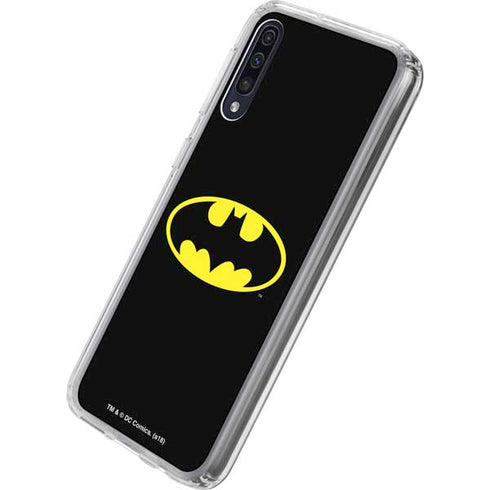 DC Comics Batman Movie 1989 Logo Galaxy A50 Clear Case